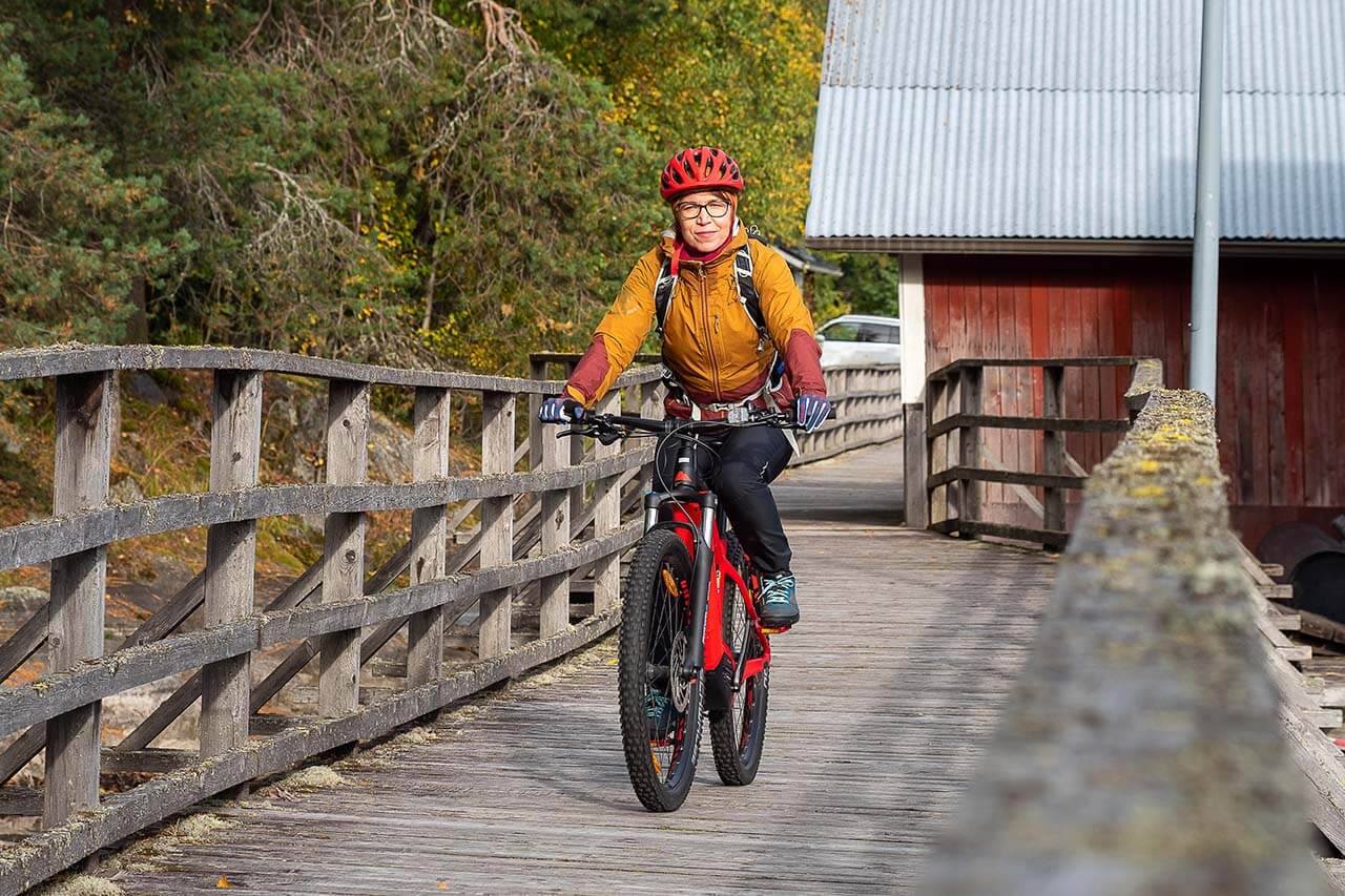 [01] Pyöräily on parasta hyötyliikuntaa. Kuva: Terhi Ilosaari.
