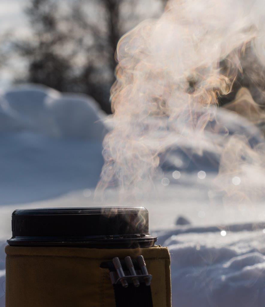 Talvikaasu toimi kovassa pakkasessa erinomaisesti.