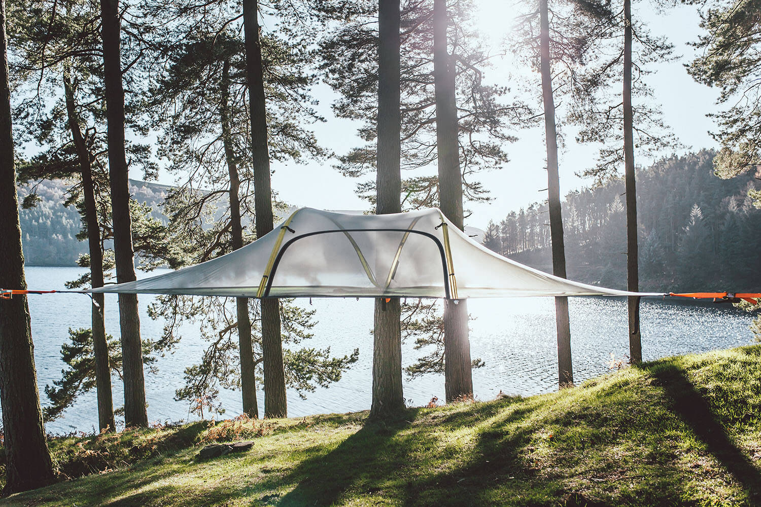 Eri puolilta Suomea löytyy kymmeniä Tentsile-leirejä. Kuva: Tentsile.