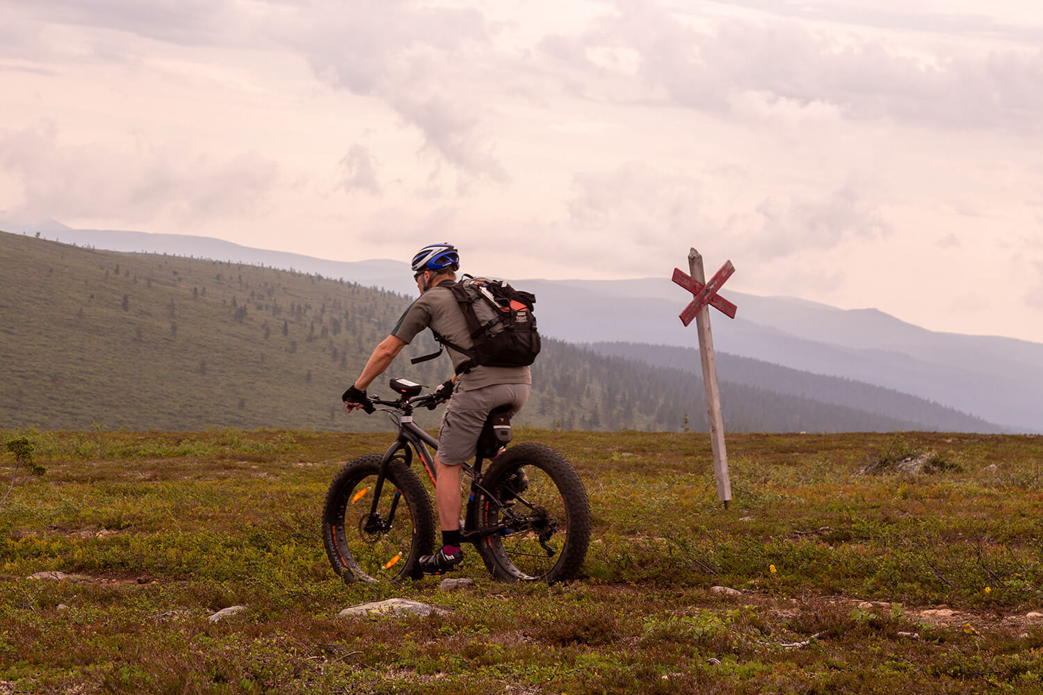UK-puiston klassinen tunturimaisema avautuu kauneimmillaan Rautulammen kierroksella. Kuva: Tapani Leppänen.