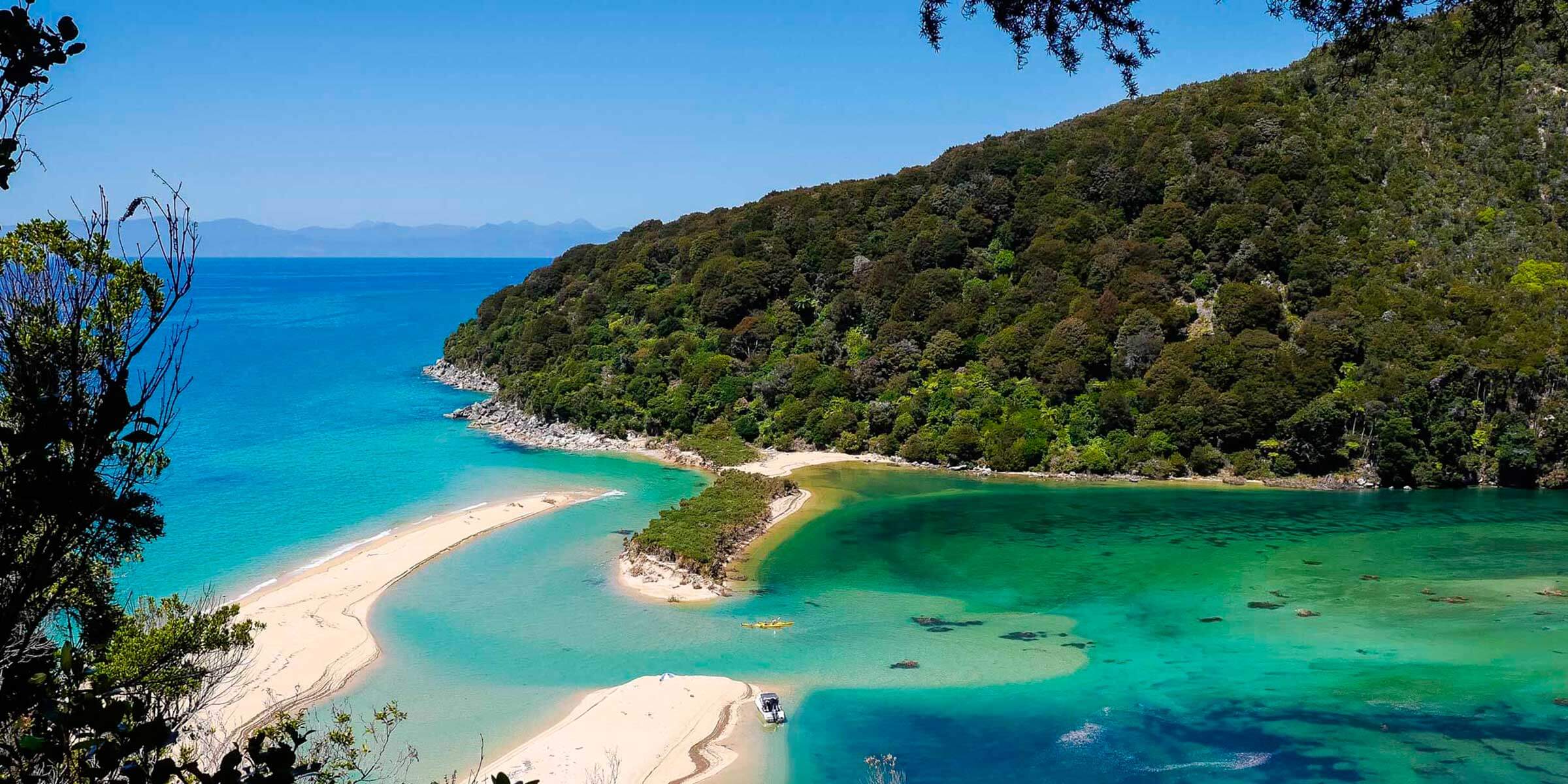 Uuden-Seelannin upeat patikointimaisemat.