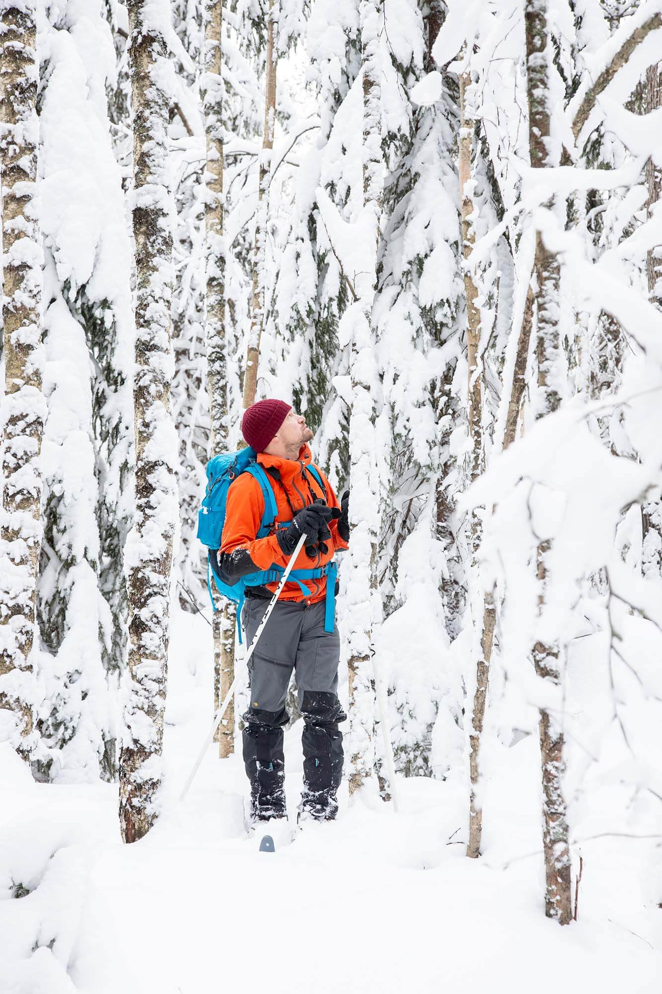 Kiireettömyys on olennainen osa linturetkeä. Kuva: Markus Sirkka.
