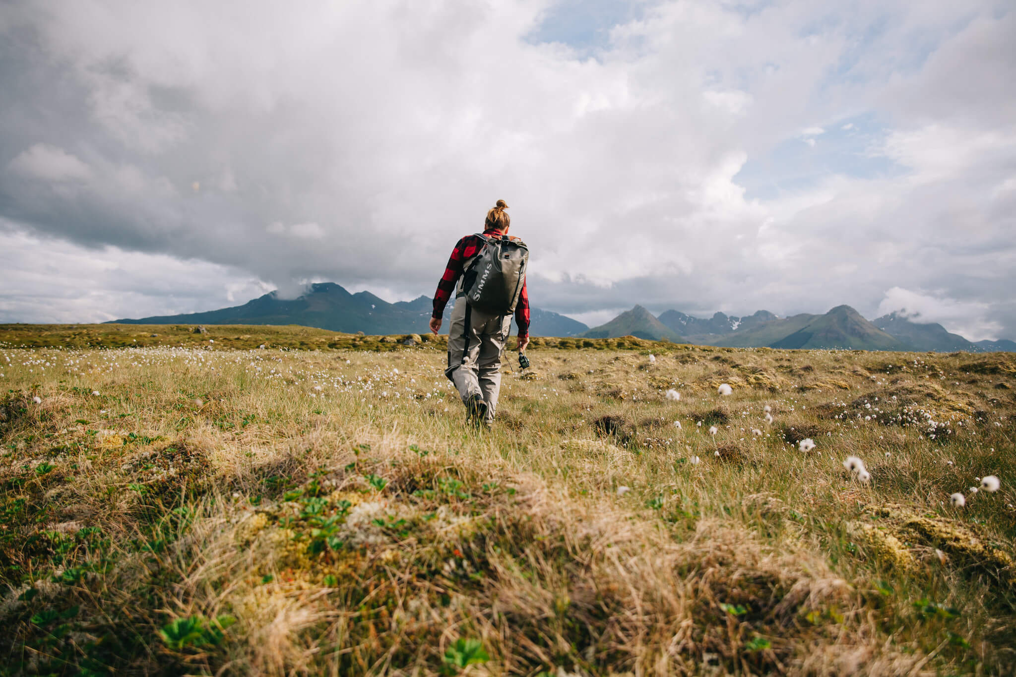 Vapaa-ajan viettoa Gisløyn saarella. Kuva: Marinella Himari.
